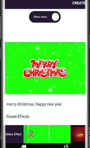 Merry christmas and happy new year, photo effects 2