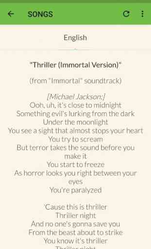 Michael Jackson Lyrics 4