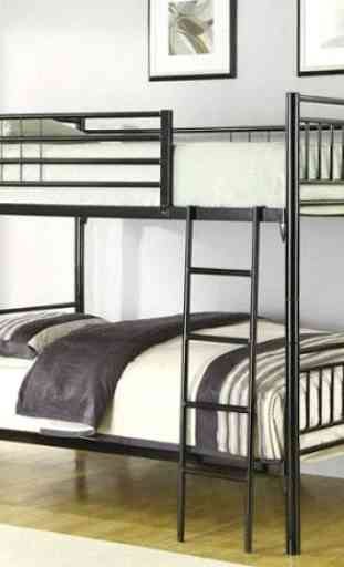 Minimalis Iron Bed Idea di design 1