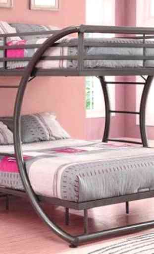 Minimalis Iron Bed Idea di design 4