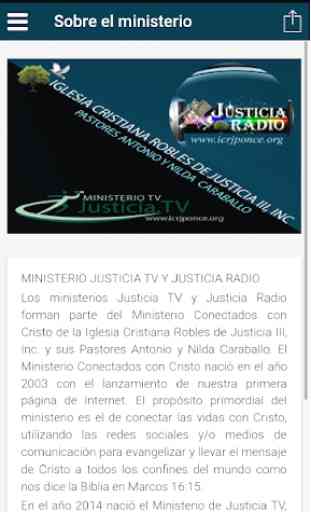 MINISTERIO JUSTICIA TV Y JUSTICIA RADIO 3
