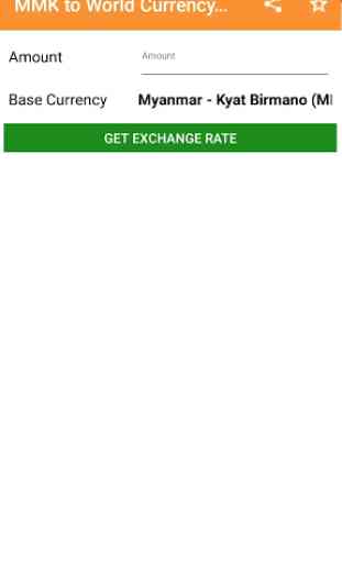 MMK to All Exchange Rates & Currency Converter 1