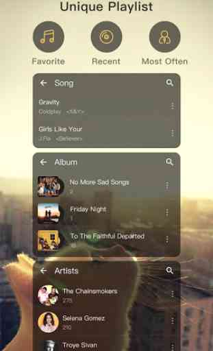 MP3player - Search music - Play audio 4