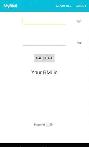MyBMI - Adfree and Open Source BMI Calculator 1