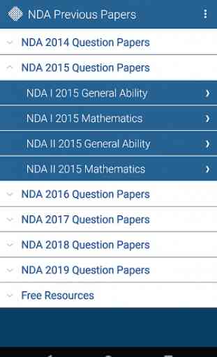 NDA and NA Previous Question Papers Practice 1