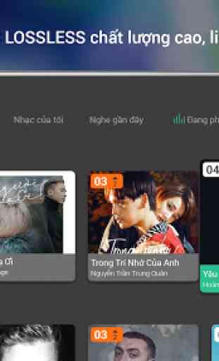 Nhac.vn HD for android TV 3