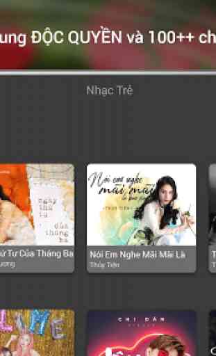 Nhac.vn HD for android TV 4