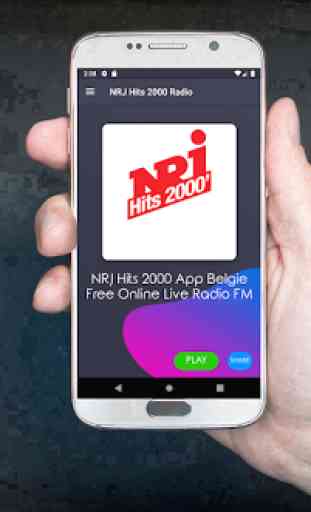 NRJ Hits 2000 App Belgie Free Online Live Radio FM 1