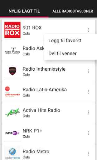 Oslo Radio Stations - Norway 2
