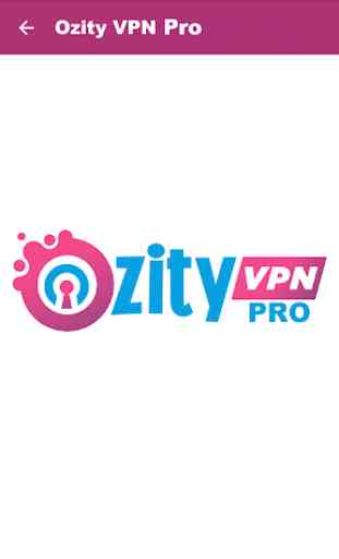 Ozity VPN Pro 1