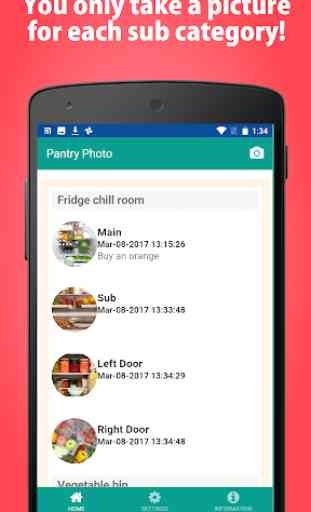 Pantry Photo-Fridge manage app 2