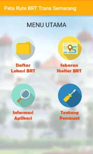 Peta Halte BRT Semarang 1