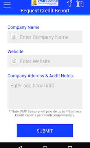 PMF Bancorp - Credit Report 2