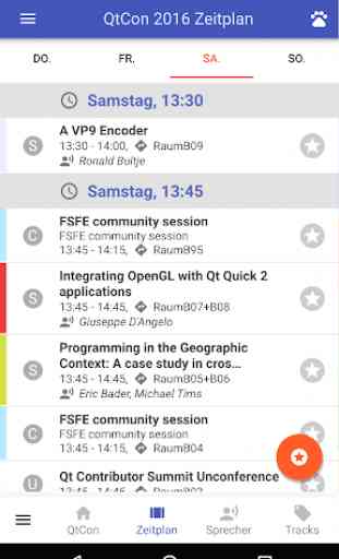 QtCon 2016 - Konferenz App 2