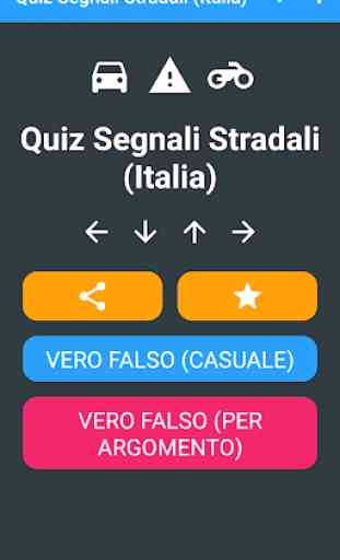 Quiz Segnali Stradali (Italia) 1