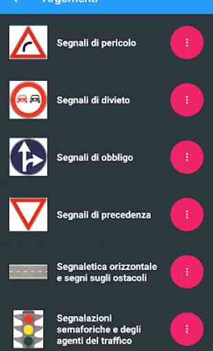 Quiz Segnali Stradali (Italia) 2