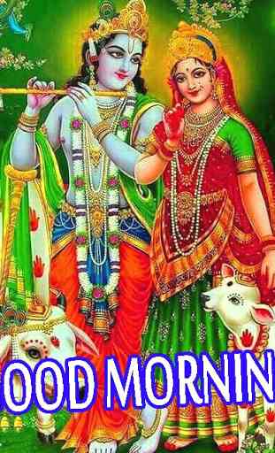 Radha krishna good morning greetings 3