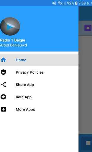 Radio 1 Belgie App FM Gratis Online 2