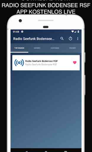 Radio Seefunk Bodensee RSF App Kostenlos Live 1