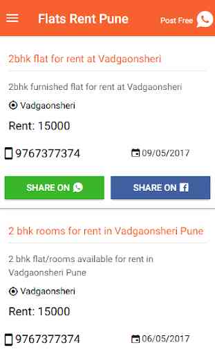 Room Rent in Pune | without brokerage 1