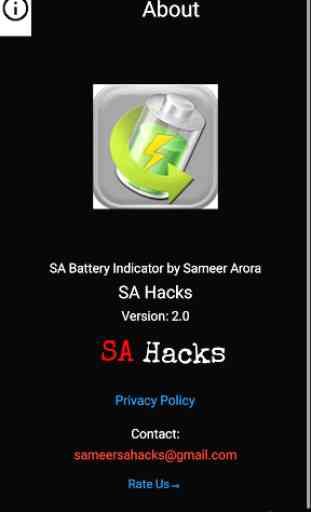 SA Battery indicator 4