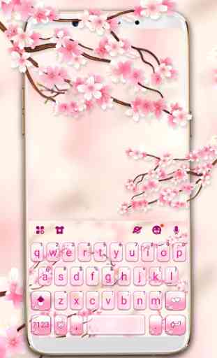 Sakura Blossom 2 Tema Tastiera 1