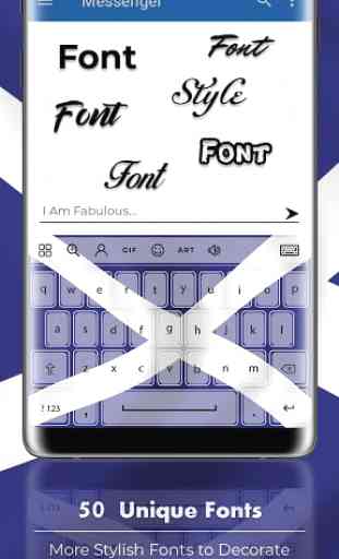 Scotland Flag Keyboard - Elegant Themes 3