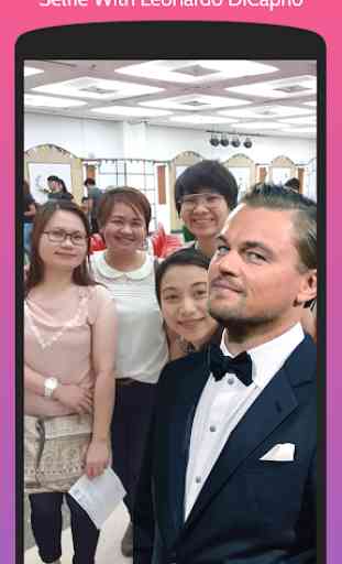 Selfie With Leonardo DiCaprio 4