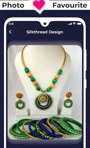 Silk Thread Jewelry Bangles Necklace Earring Ideas 2