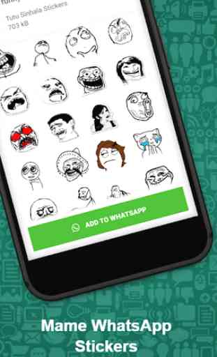 Sinhala Stickers Pack for Whatsapp (WAStickerApps) 3