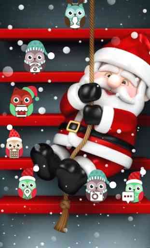 Snow Christmas Santa Claus Theme 4