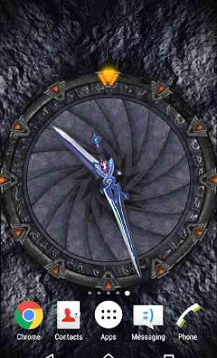 Star Watch Gate Clock skin 3