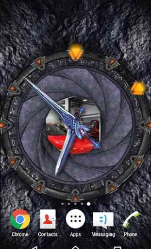 Star Watch Gate Clock skin 4