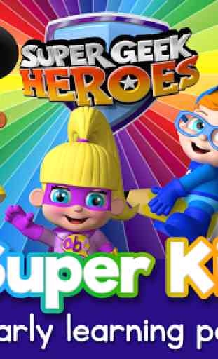 Super Geek Heroes - Giochi educativi 1