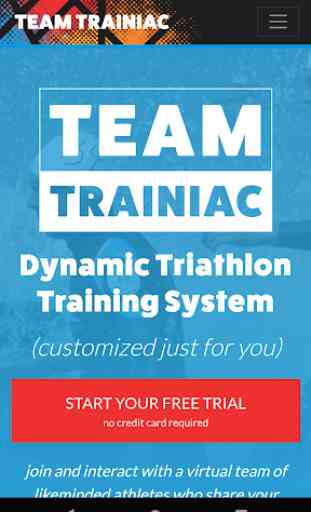 Team Trainiac : Dynamic Triathlon Training Plan 1