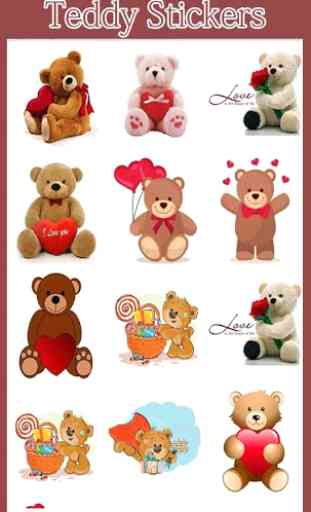 Teddy Day Stickers 1