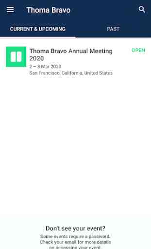 Thoma Bravo Meetings 1