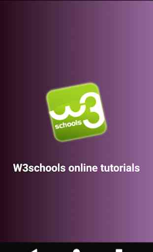 w3schools online tutorials 1