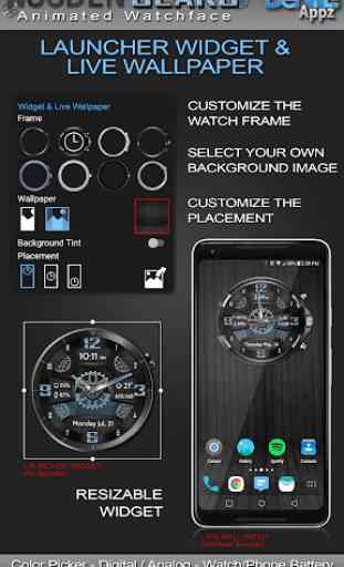 Wooden Gears HD Watch Face Widget & Live Wallpaper 2