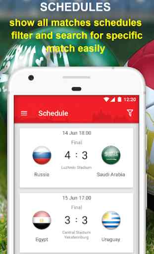 World Cup Russia 2018: Live Scores, goalalert 1