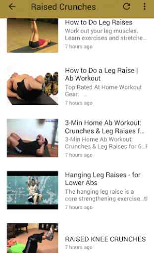 8 Daily Crunches Exercises 3