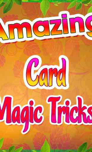 Amazing Card Magic Tricks 1