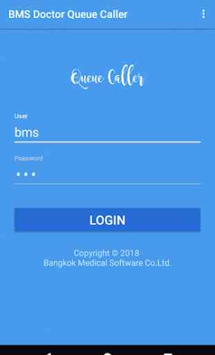 BMS Doctor Queue Caller 1