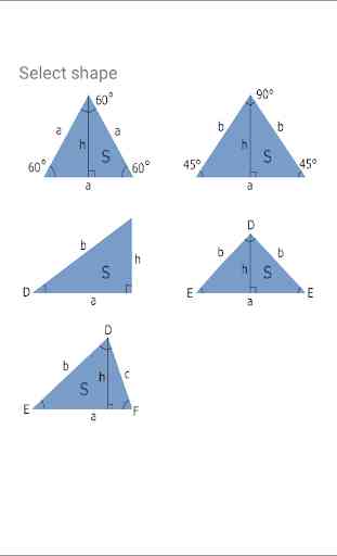 Calcolatrice a triangolo 1