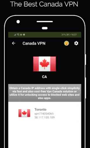 Canada VPN FREE Best Ip Changer VPN Canada OpenVPN 4