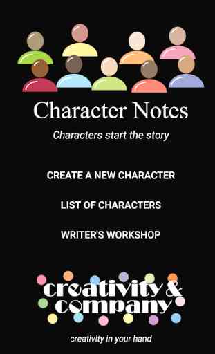 Character Notes Plus 1