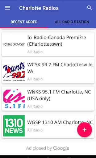 Charlotte All Radio Stations 3
