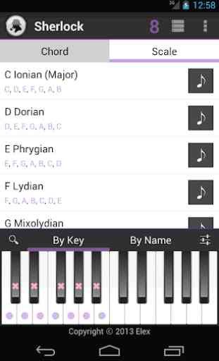 Chord / Scale Finder 4