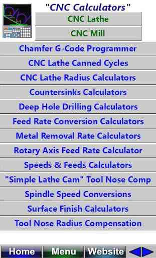 CNC Milling Speed & Feed Calculator Programming 2