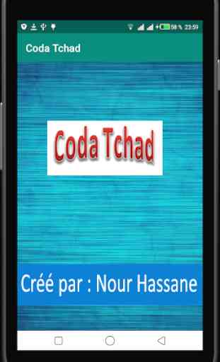 Coda Tchad 1